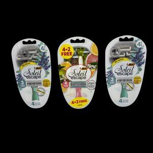 Lot of 14 BIC Soleil Escape Razors Lavender Eucalyptus Citrus Scented Handles